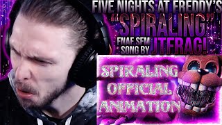 Vapor Reacts 1229  SFM NEW FNAF INTO THE PIT SONG quotSpiralingquot by JTFrag REACTION [upl. by Auric]