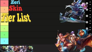 Zeri Tier List Skin [upl. by Gladine]