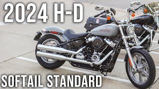 2024 HarleyDavidson Softail Standard  Whats new [upl. by Gwendolin477]