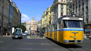 FVV Bengáli villamos Budapesten  Heritage tram in Budapest  Historische Straßenbahn [upl. by Ynnaf]