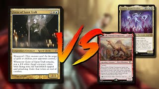 MTG 1v1 EDH Gameplay  Geist of Saint Traft vs Etali amp Atraxa  tribalkai [upl. by Adall]