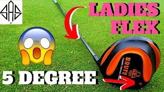 I BUILT A LADIES FLEX MONSTER DRIVER  HUGE DRIVES [upl. by Eilata]