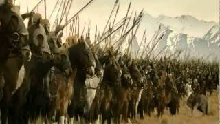 Discurso de Theoden en la carga de los rohirrim  Latinoamérica [upl. by Ingalls]