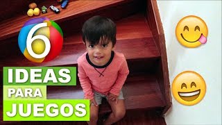 6 Juegos sencillos para niños de 2 a 3 años [upl. by Stambaugh]