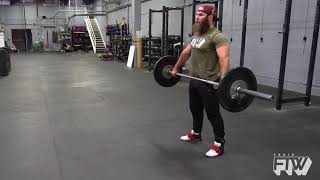 Pause Snatch Deadlift  Weightlifting [upl. by Eiknarf]