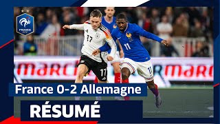 Le résumé de France  Allemagne 02 I FFF 2024 [upl. by Newton]