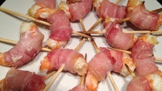 Brochette de Gambas et crevettes Cuisine par Cedric et Seb [upl. by Elokkin24]