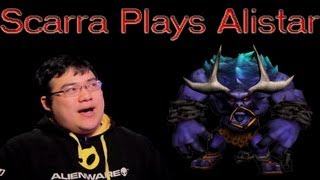 Scarra plays AP Alistar Mid Lane Season 3  League of Legends [upl. by Gravante]