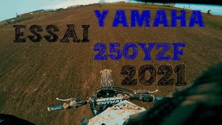 TEST YAMAHA YZF 250 2021 à Ternant toujours aussi bien 😋🤗 YAMAHA YZF250 YZF [upl. by Erlina784]