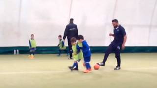 Scuola Calcio Olympic Salerno  Piccoli Amici al lavoro [upl. by Petras]