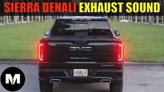 GMC Sierra Denali Ultimate 62L V8 Exhaust Sound StartUp Idle Revs [upl. by Cid]