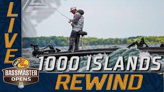 2021 Bassprocom Bassmaster OPENS LIVE 1000 ISLANDS FINAL DAY [upl. by Leynad]