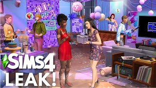 SIMS 4 OFFICIAL LEAK 2 NEW KITS Party Essentials and Urban Homage Kit  Update [upl. by Alon]