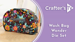 Gemini Bag Making Dies  Wash Bag Wonders [upl. by Molohs837]