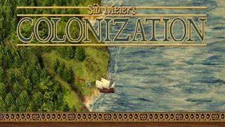 Sid Meiers Colonization  IntroOpening FR Roland MT32 MSDOS Game [upl. by Alejandro]