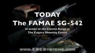 The FAMAE SG542 at the Cinema Range [upl. by Ntsud]