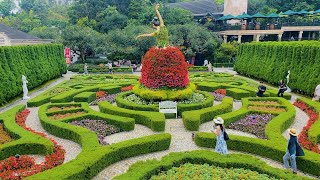 【🇻🇳 4K】Le Jardin D’Amour Gardens in Bana Hills Vietnam  The Paradise of Flower [upl. by Arbas]