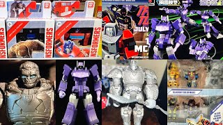 Transformers tfcon news Rise of the beasts new figures flame toys shockwave revealed authentics [upl. by Colier804]