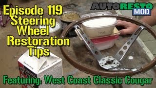 Steering Wheel Restoration Tips Episode 119 Autorestomod [upl. by Fujio]