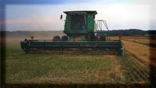 Harvesting Rice in Arkansas with Flexxifinger™ Flexxifloat™ Crop Lifters [upl. by Macpherson]