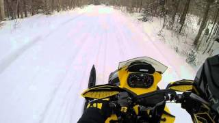 2016 Snowmobile Season March 3rd5th Island Pond Vermont [upl. by Bronwen840]