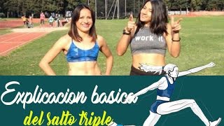 ¡EXPLICACIÓN BÁSICA DEL SALTO TRIPLE [upl. by Eiuqnimod]