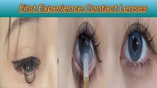 How To Take Out Contact Lenses Easily Unboxinghow to part contact lenses Beginners Tutorial [upl. by Lussi]