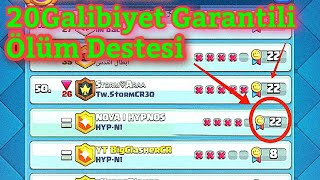 20 Galibiyet Garantili 2 Deste Öfke Kraliyet Turnuvası  Clash Royale [upl. by Suoilenroc819]