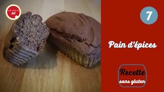 Petit grain de Noël  Recette sans gluten  7 Pain dépices [upl. by Mazurek211]