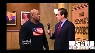 Guy Pulls A quotDeez Nutsquot Joke On The Peoples Court Interviewer [upl. by Jannel342]