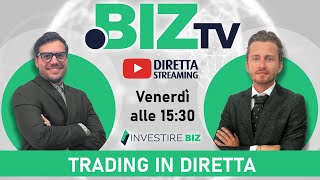 TRADING IN DIRETTA sui MERCATI FINANZIARI  APERTURA USA 1530 Venerdì 3105 [upl. by Jorry224]