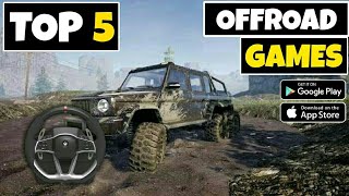 Top 5 Offroad Games For Android  Offroad Car Driving Games For Android [upl. by Lunn]