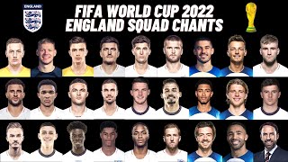 WORLD CUP 2022  ENGLAND CHANTS [upl. by Ydualc74]