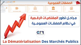 تطور المقتضيـات الرقـمية في نـظام الصفقــات العمومــية  La Dématérialisation Des Marchés Publics [upl. by Annert]