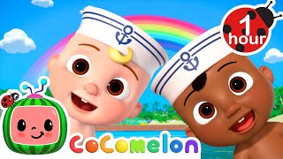 The Sailor Went to Sea  KARAOKE  BEST OF COCOMELON  Sing Along With Me  Kids Songs [upl. by Sanson78]