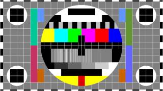 FULL HD PM5644 test pattern  1920 x 1080 60p  1 Hour with 1Khz sound [upl. by Wallraff]