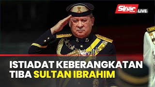 SINAR LIVE Istiadat Keberangkatan Yang diPertuan Agong ke17 ke Istana Negara [upl. by Rebmetpes]