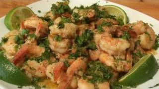 How To Cook King Prawns With Garlic [upl. by Aerdnak]