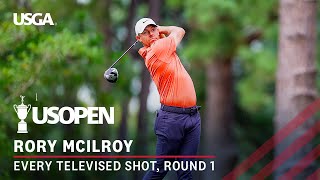 2024 US Open Highlights Rory McIlroy Round 1  Every Televised Shot [upl. by Elohcin]