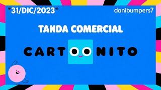 Tanda Comercial  Cartoonito Latinoamérica 31 de diciembre del 2023 [upl. by Ahsiemat240]