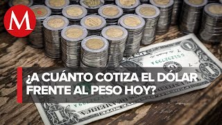 Precio del dólar hoy Peso pierde pero bajan temores sobre estímulos de la Fed [upl. by Jeanette]