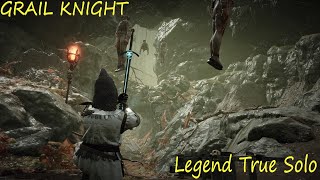 Festering Ground  Grail Knight  Legend True solo  Bretonnian LongswordMace Shield  Vermintide 2 [upl. by Shirlie876]