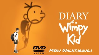 Diary Of A Wimpy Kid DVD Menu Walkthrough [upl. by Padraig]