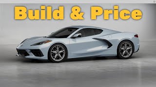 2022 Corvette Build and Price [upl. by Leotie]