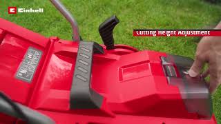 Einhell GECM 1833 Li 18v Power XChange Cordless Brushless 33cm Lawnmower [upl. by Llertnom829]