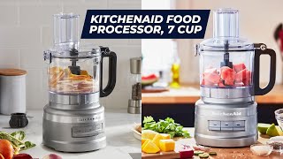 kitchenaid KFP0718CU food processor 7 cup Review Your Culinary Companion  7 Cup Food Processor [upl. by Borden]