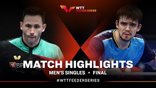 Joao Monteiro vs Kirill Gerassimenko  MS Final  WTT Feeder Corpus Christi 2024 [upl. by Ardena575]