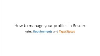 How to Manage Candidate Profiles easily in Naukri Resdex [upl. by Leachim]