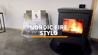 Pelletkachel Review Nordic Fire Stylo [upl. by Ardnaskela]