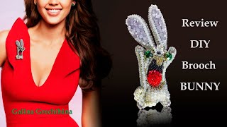 Review of DIY Brooch BUNNY [upl. by Aivul761]